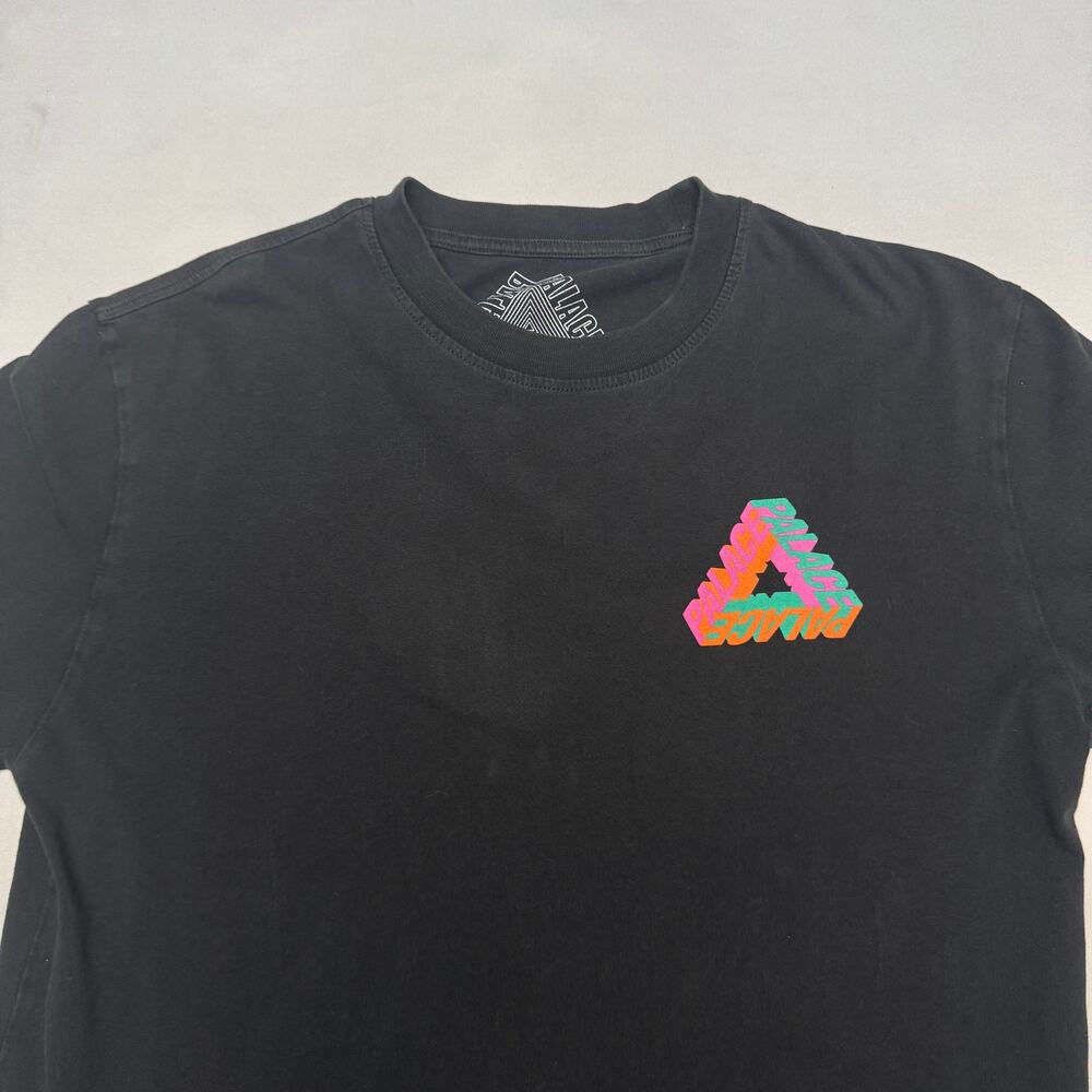 Palace P-3D Tri-Ferg Short Sleeve Skateboarding T Shirt Mens Medium Streetwear - Picture 3 of 9